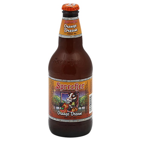 slide 1 of 1, Sprecher Orange Dream Soda - 16 fl oz, 16 fl oz