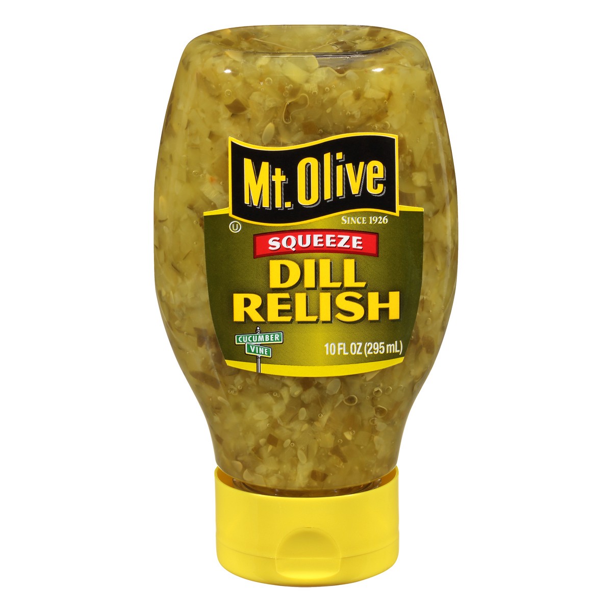 slide 2 of 13, Mt. Olive Squeeze Dill Relish Bottle, 10 fl oz