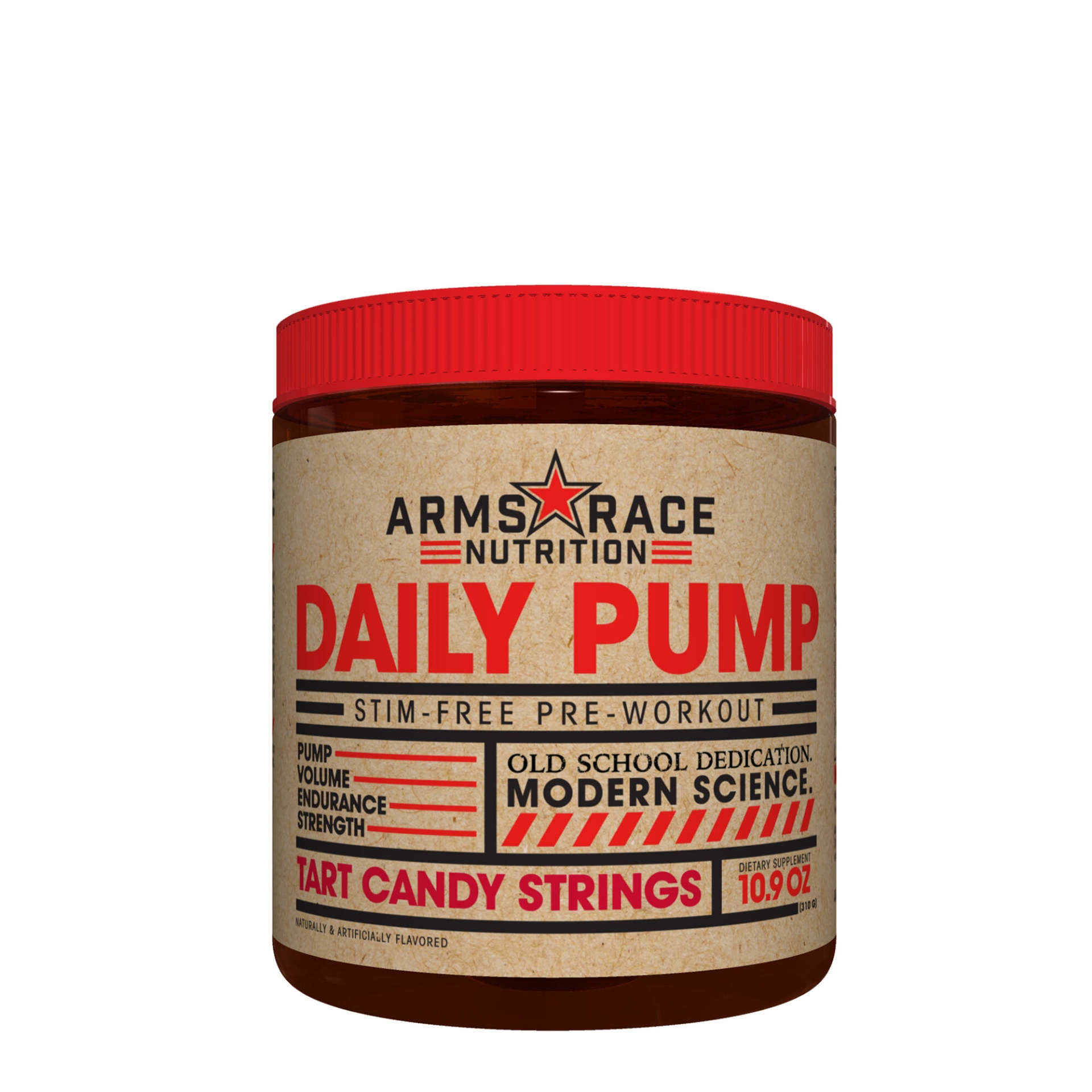 slide 1 of 1, Arms Race Nutrition Daily Pump - Tart Candy Strings, 1 ct