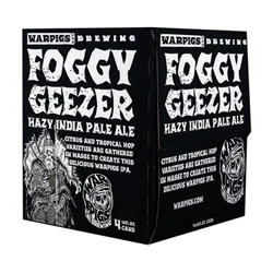 Warpigs Brewing Foggy Geezer