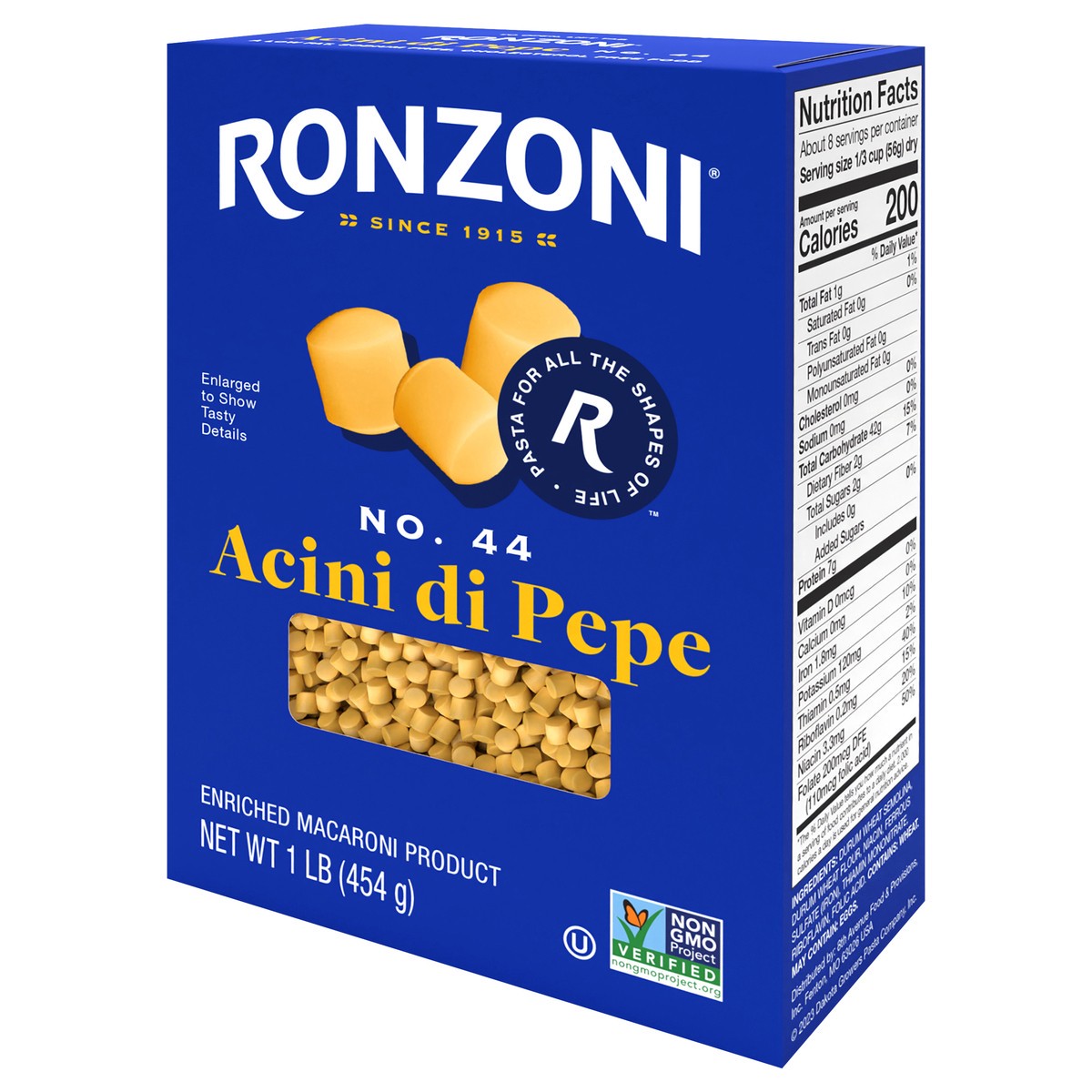 slide 3 of 9, Ronzoni Acini Di Pepe, 16 oz