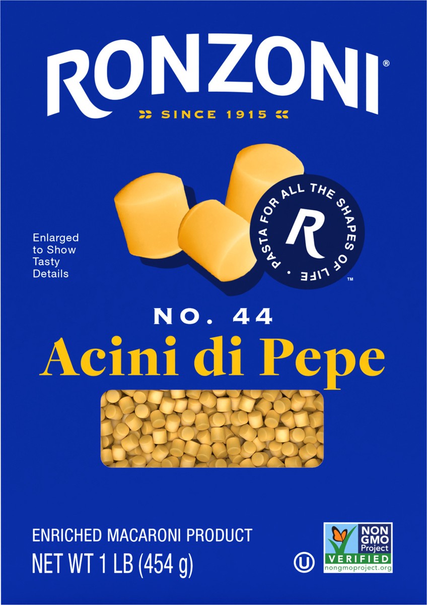 slide 6 of 9, Ronzoni Acini Di Pepe, 16 oz