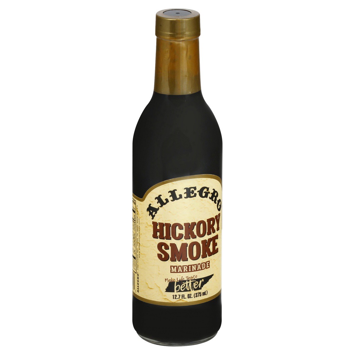 slide 2 of 9, Allegro Hickory Smoke Marinade, 12.7 fl oz