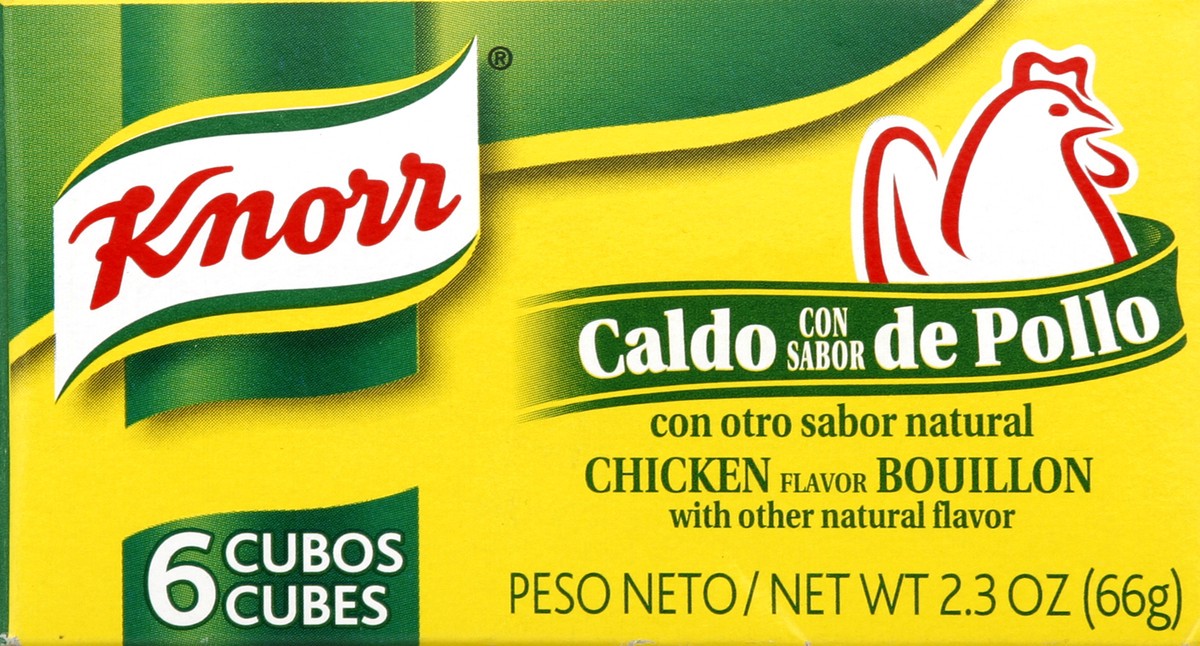 slide 4 of 4, Knorr Chicken Flavor Bouillon Cubes - 6 CT, 6 ct; 3.5 oz