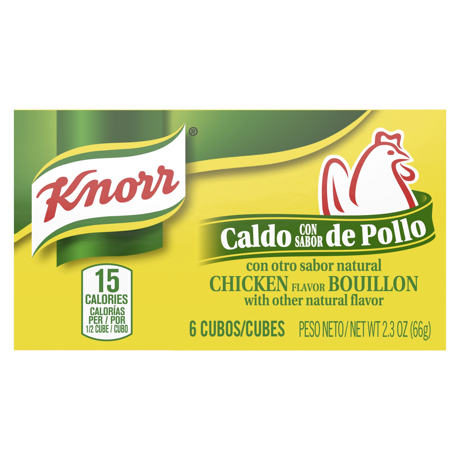 slide 1 of 4, Knorr Cube Bouillon Chicken, 2.3 oz, 6 count, 2.3 oz