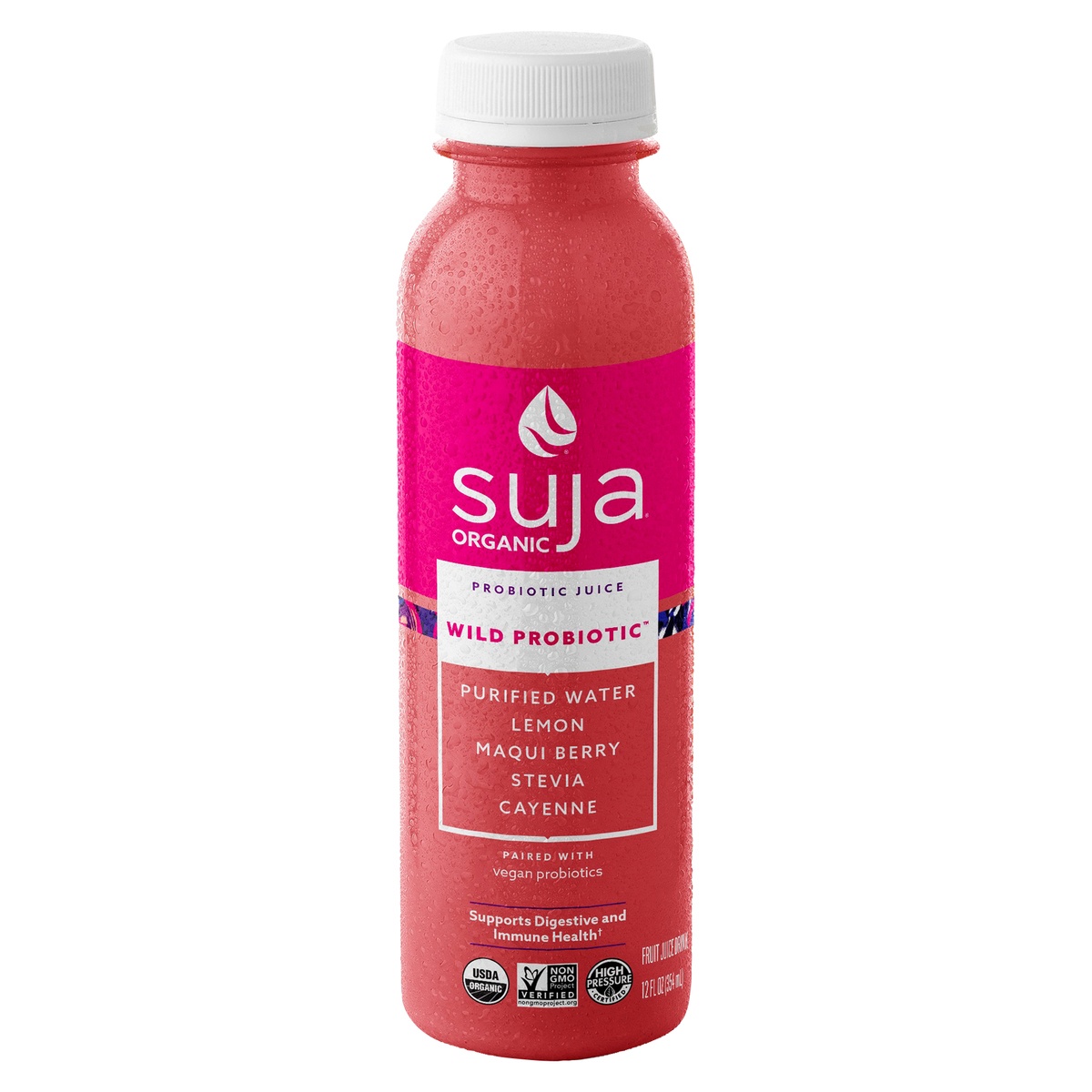 slide 11 of 11, Suja Organic Cold-Pressed Wild Probiotic, 12 oz