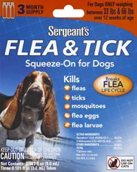 Sergeant's Flea & Tick - 3 ea