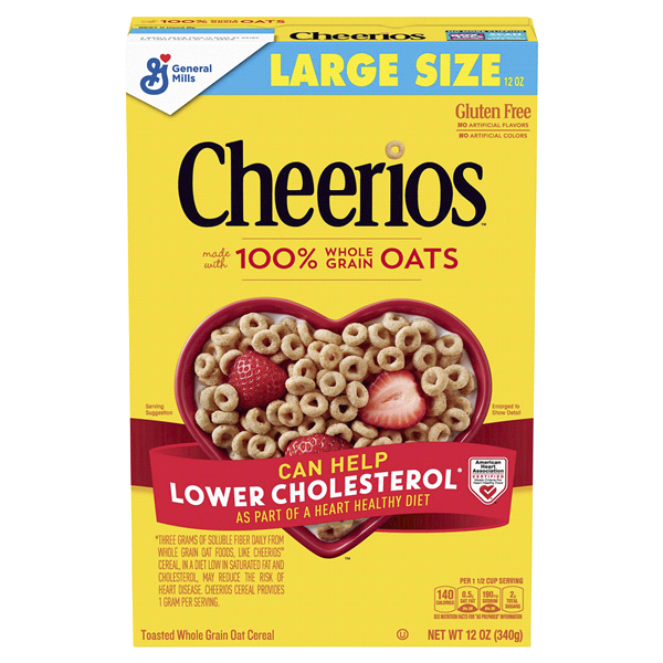 slide 1 of 4, Cheerios Cereal, 14 oz