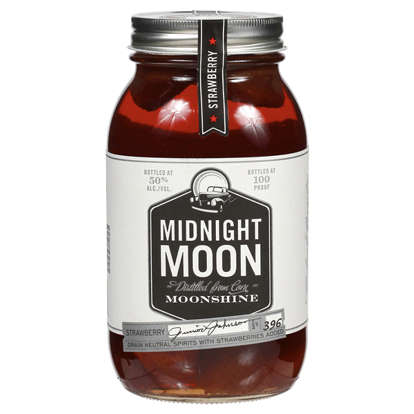 slide 1 of 4, Midnight Moon Strawberry Moonshine, 750 ml