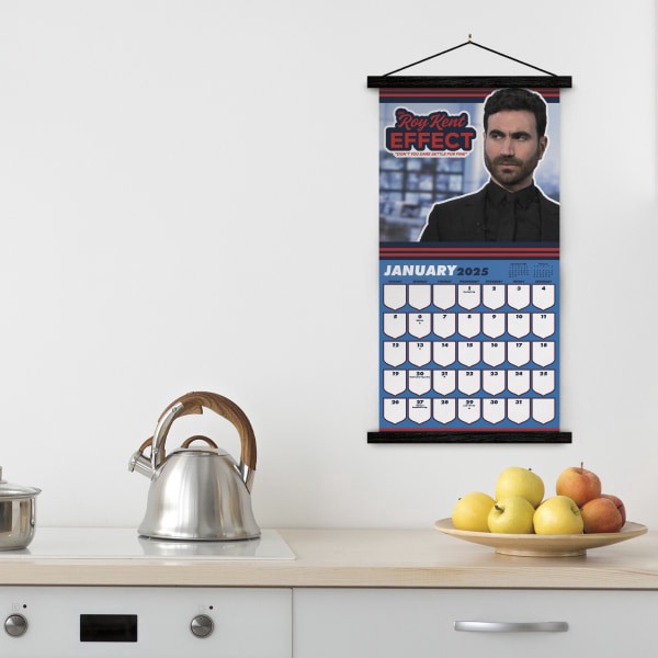 slide 2 of 7, 2025 Dateworks Monthly Wall Calendar, 12"" X 12"", Ted Lasso, January To December, 1 ct