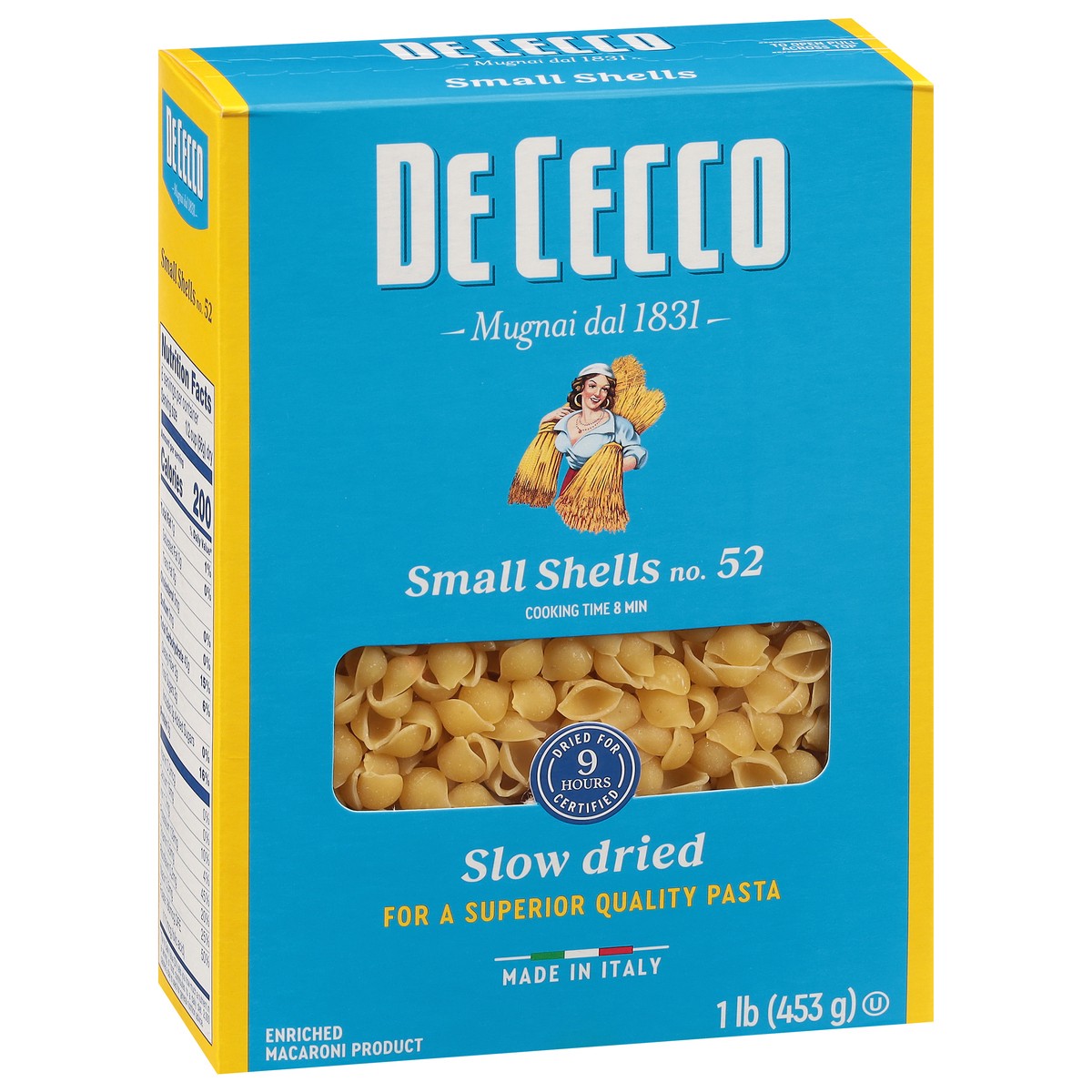 slide 11 of 13, De Cecco No. 52 Small Shells 1 lb, 1 lb