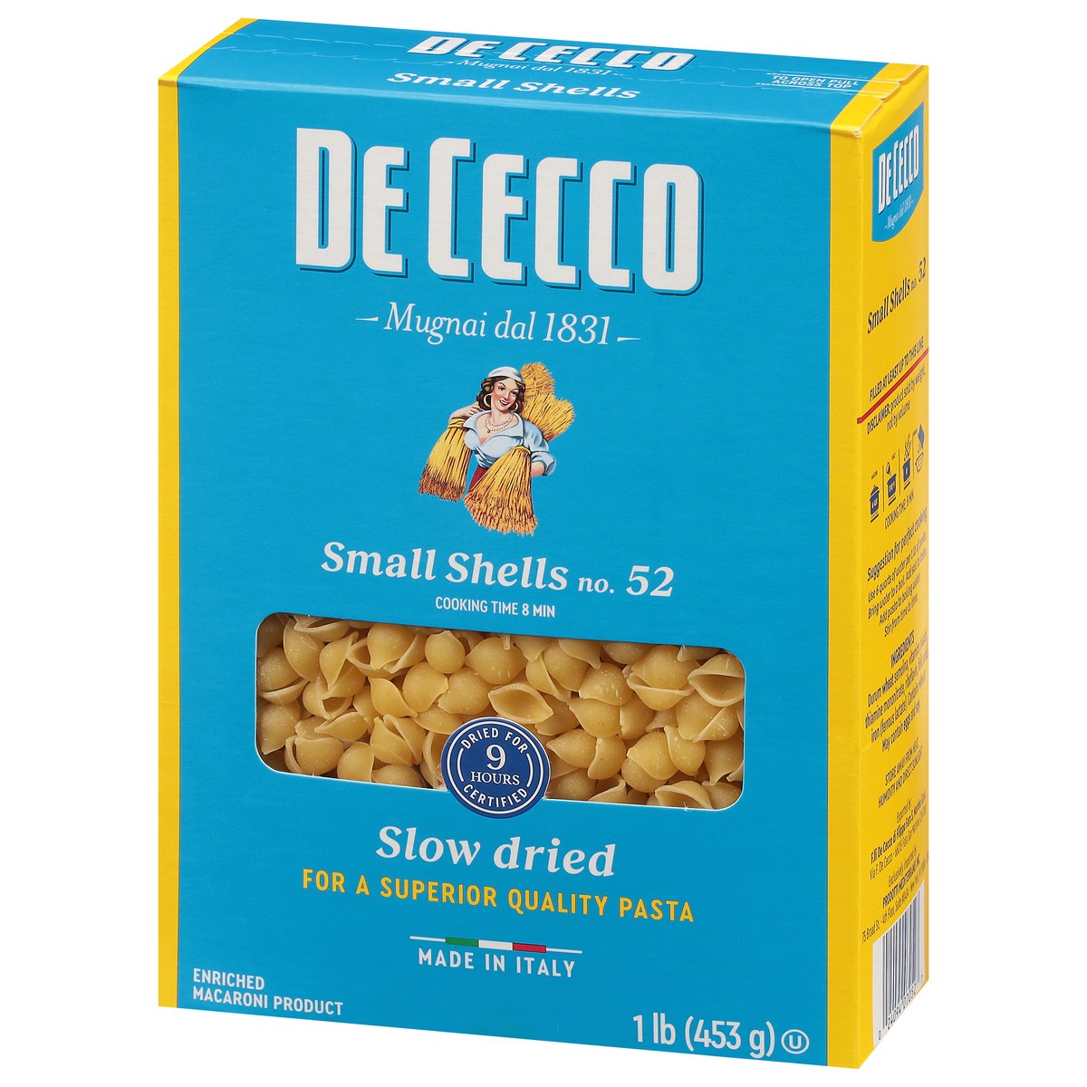 slide 5 of 13, De Cecco No. 52 Small Shells 1 lb, 1 lb