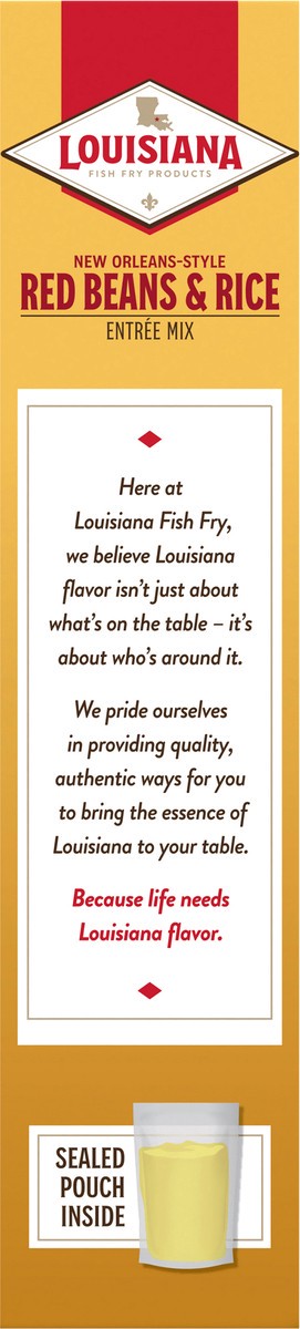 slide 6 of 13, Louisiana Fish Fry Products New Orleans-Style Red Beans & Rice Entree Mix 7 oz, 7 oz