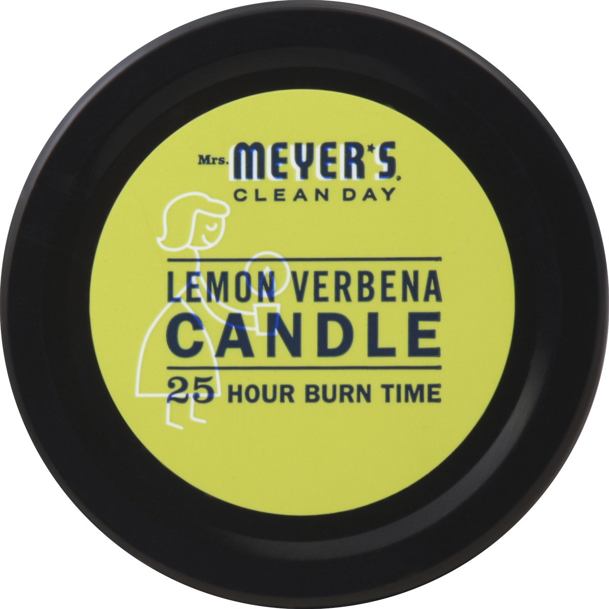 slide 2 of 6, Mrs. Meyer's Lemon Verbena Soy Glass Candle, 4.9 oz