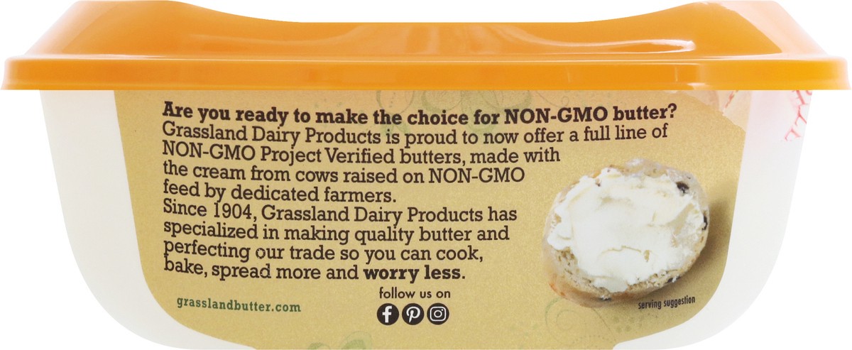 slide 9 of 9, Grassland Spreadable Salted Butter with Canola Oil 8 oz, 8 oz