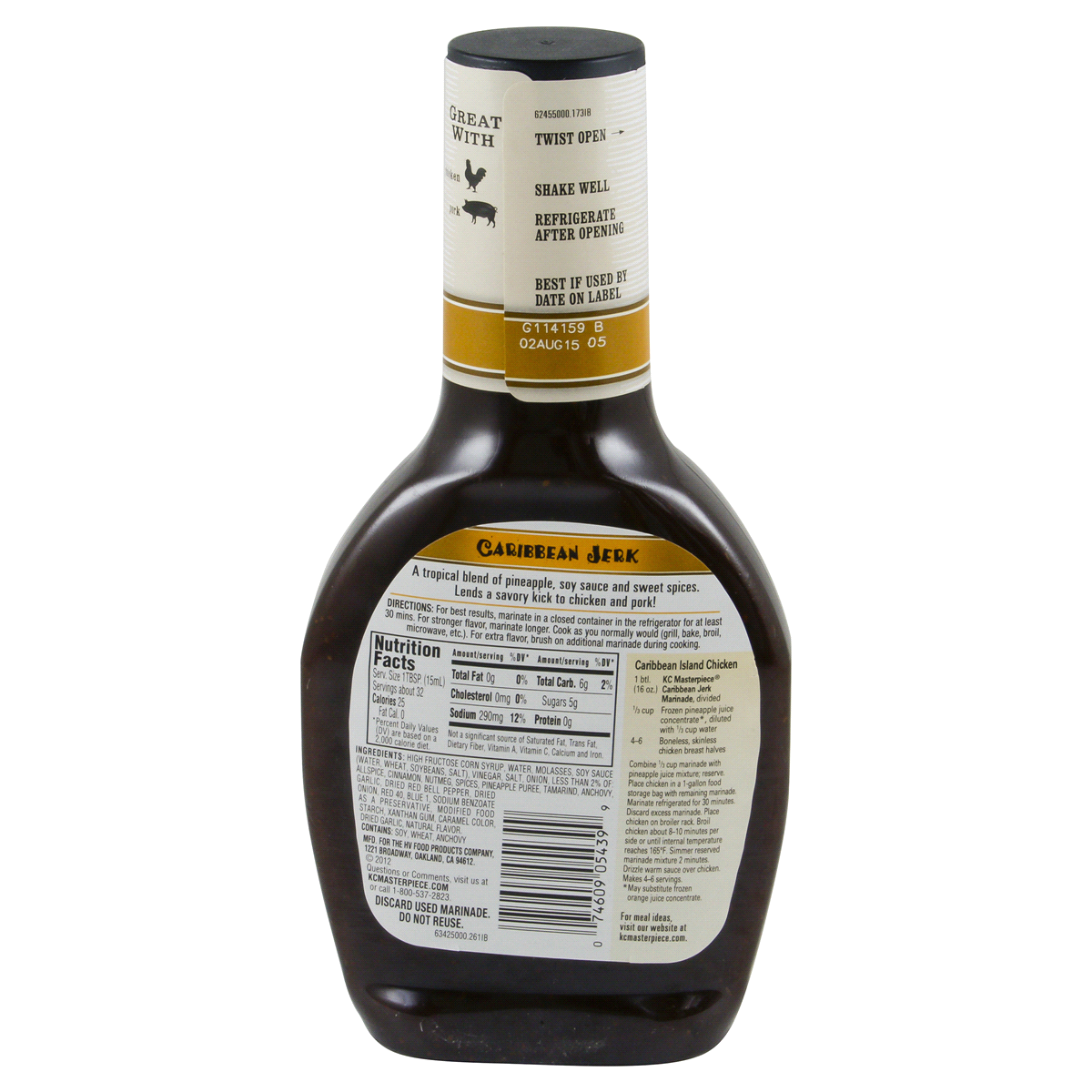 KC Masterpiece Caribbean Jerk Marinade 16 fl oz Shipt