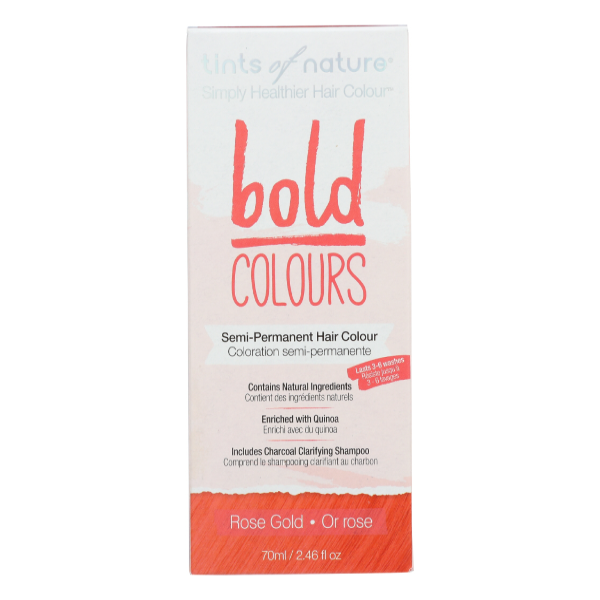 slide 1 of 1, Tints of Nature Hair Bold Rose Gold, 1 ct