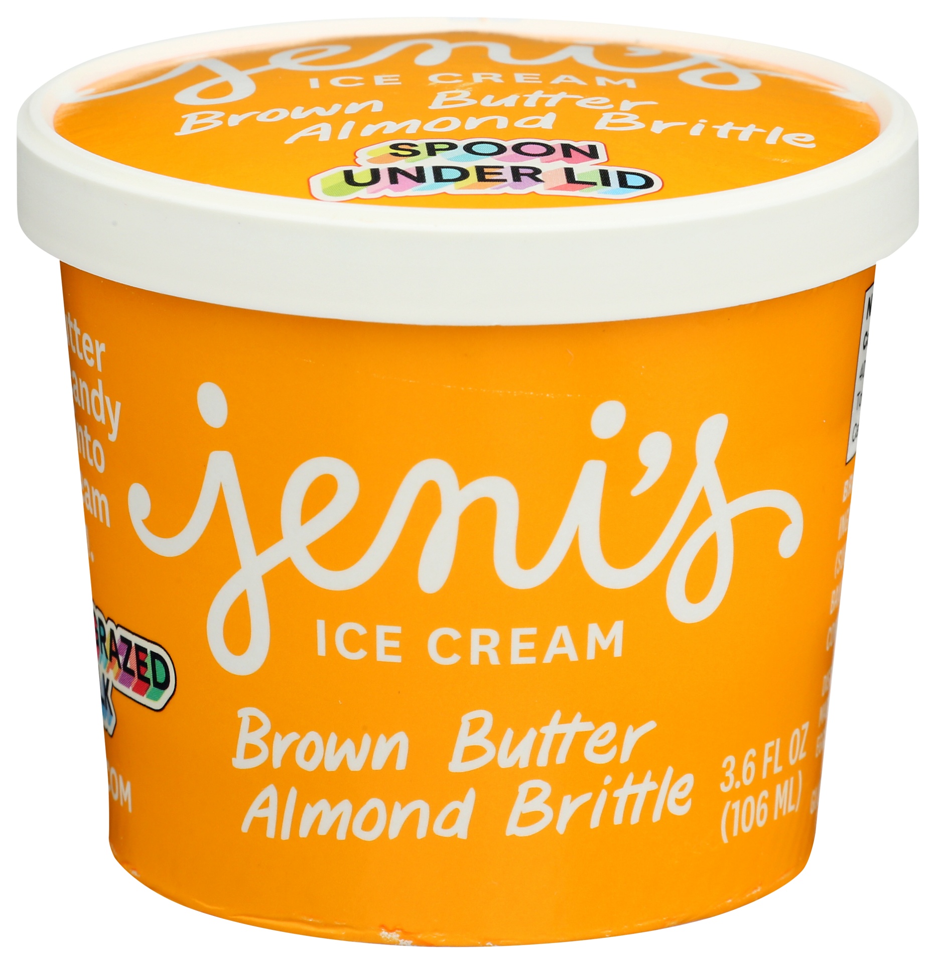 Jeni's Brown Butter Almond Brittle Ice Cream 3.6 oz Shipt