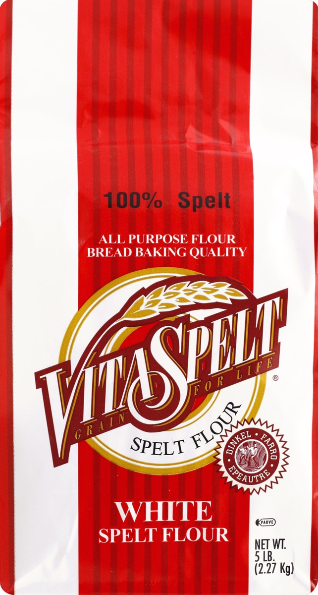 slide 1 of 4, Vita Spelt Spelt Flour 5 lb, 5 lb