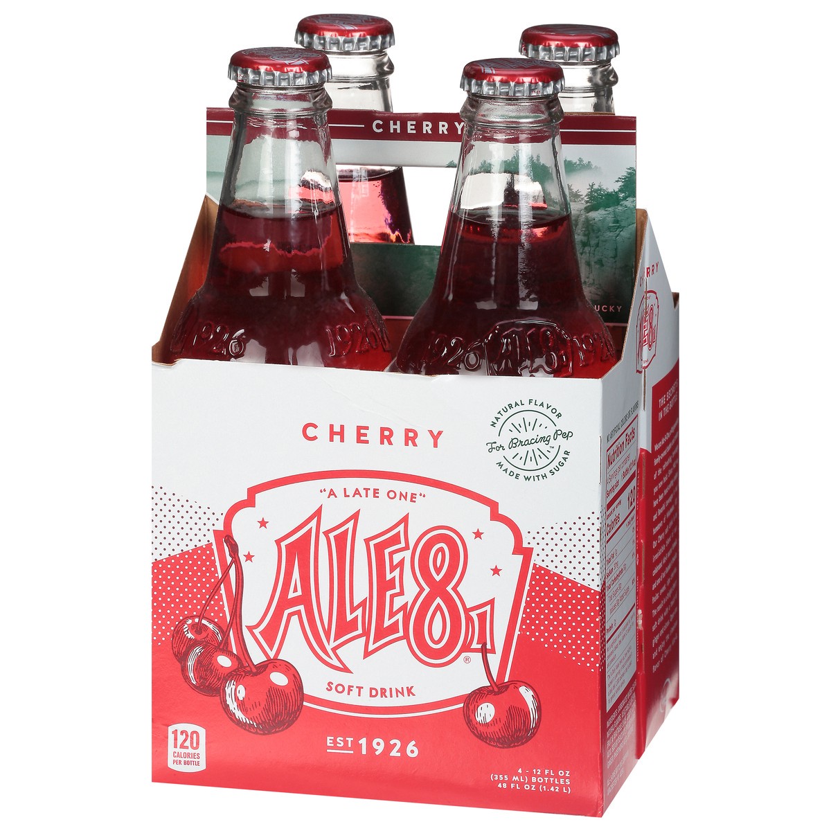 slide 3 of 9, Ale81 Cherry Soft Drink Bottle 4 - 12 fl oz Bottles, 4 ct