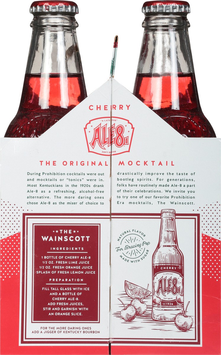 slide 7 of 9, Ale81 Cherry Soft Drink Bottle 4 - 12 fl oz Bottles, 4 ct