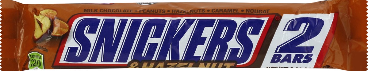 slide 4 of 6, Snickers Hazelnut Chocolate Candy Bars 3.3 oz, 3.23 oz