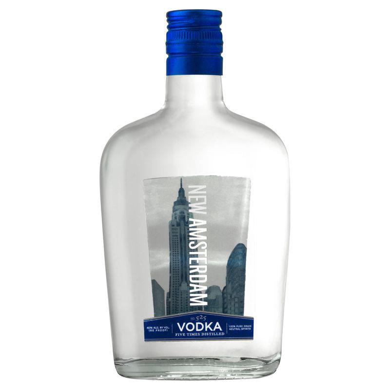 slide 1 of 4, New Amsterdam Vodka, 375 ml