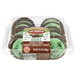 Lofthouse Frosted Mint Chocolate Cookies 13.5 oz