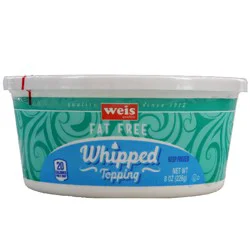Weis Quality Fat Free Whipped Topping