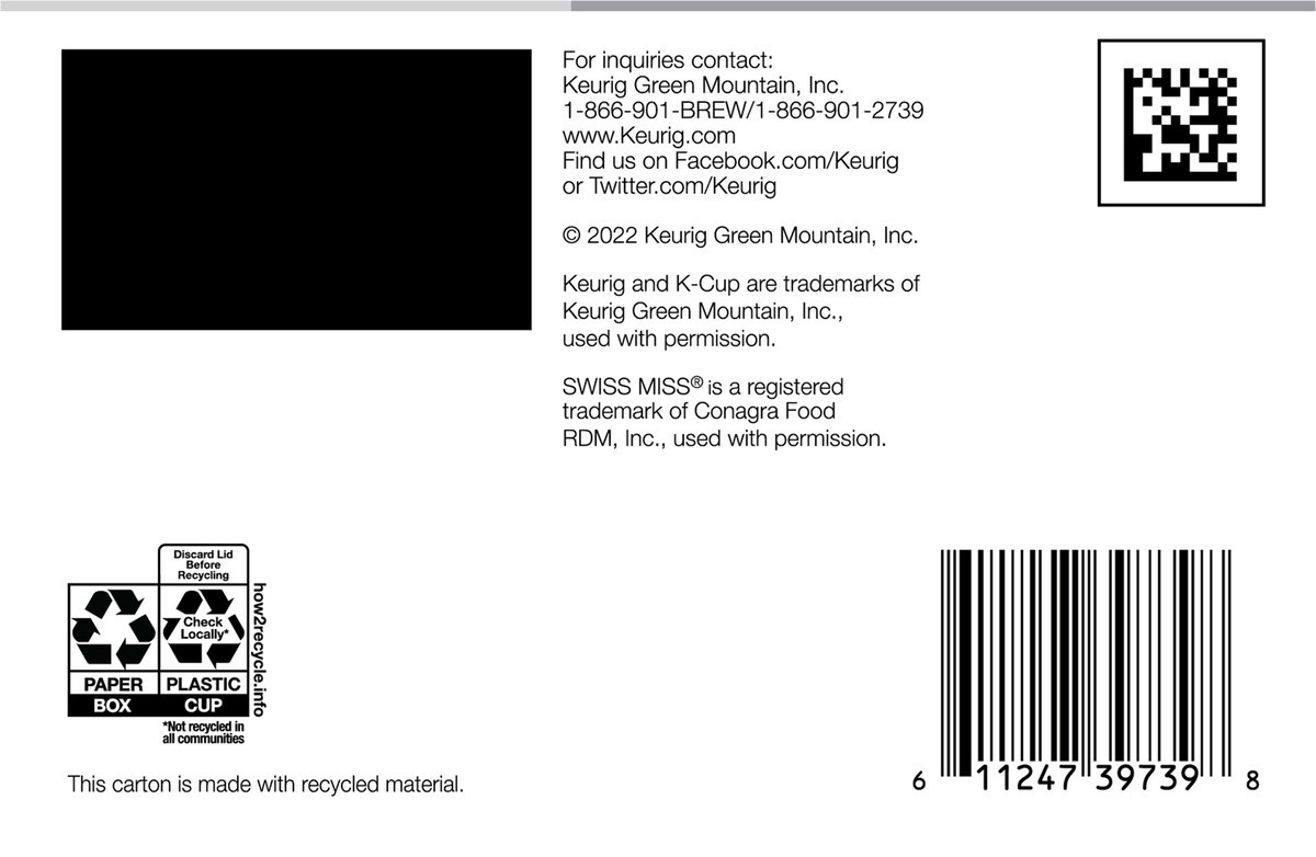 slide 2 of 7, Swiss Miss Salted Caramel K-Cup, Single Serve Coffee - 10 ct, 10 ct