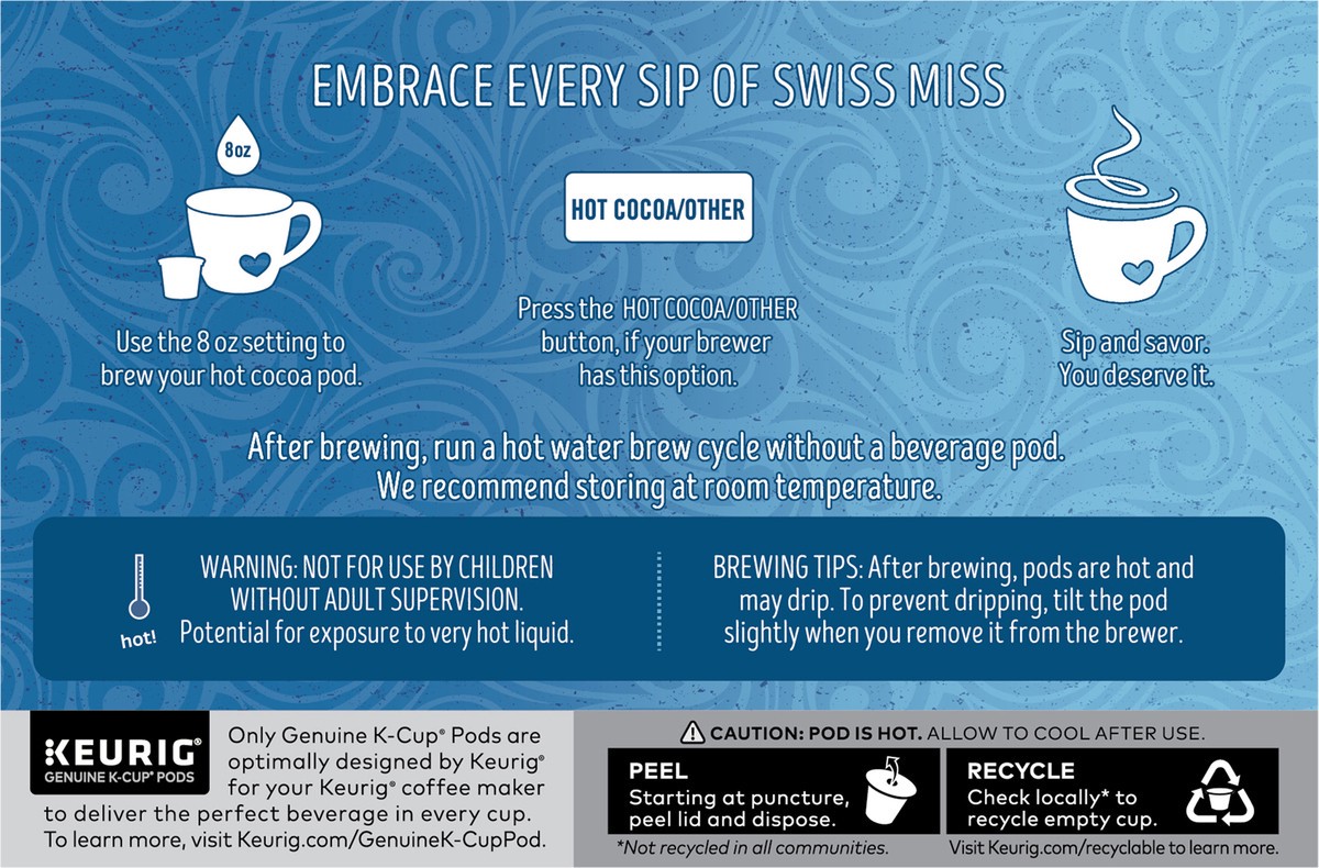 slide 3 of 7, Swiss Miss Salted Caramel K-Cup, Single Serve Coffee - 10 ct, 10 ct