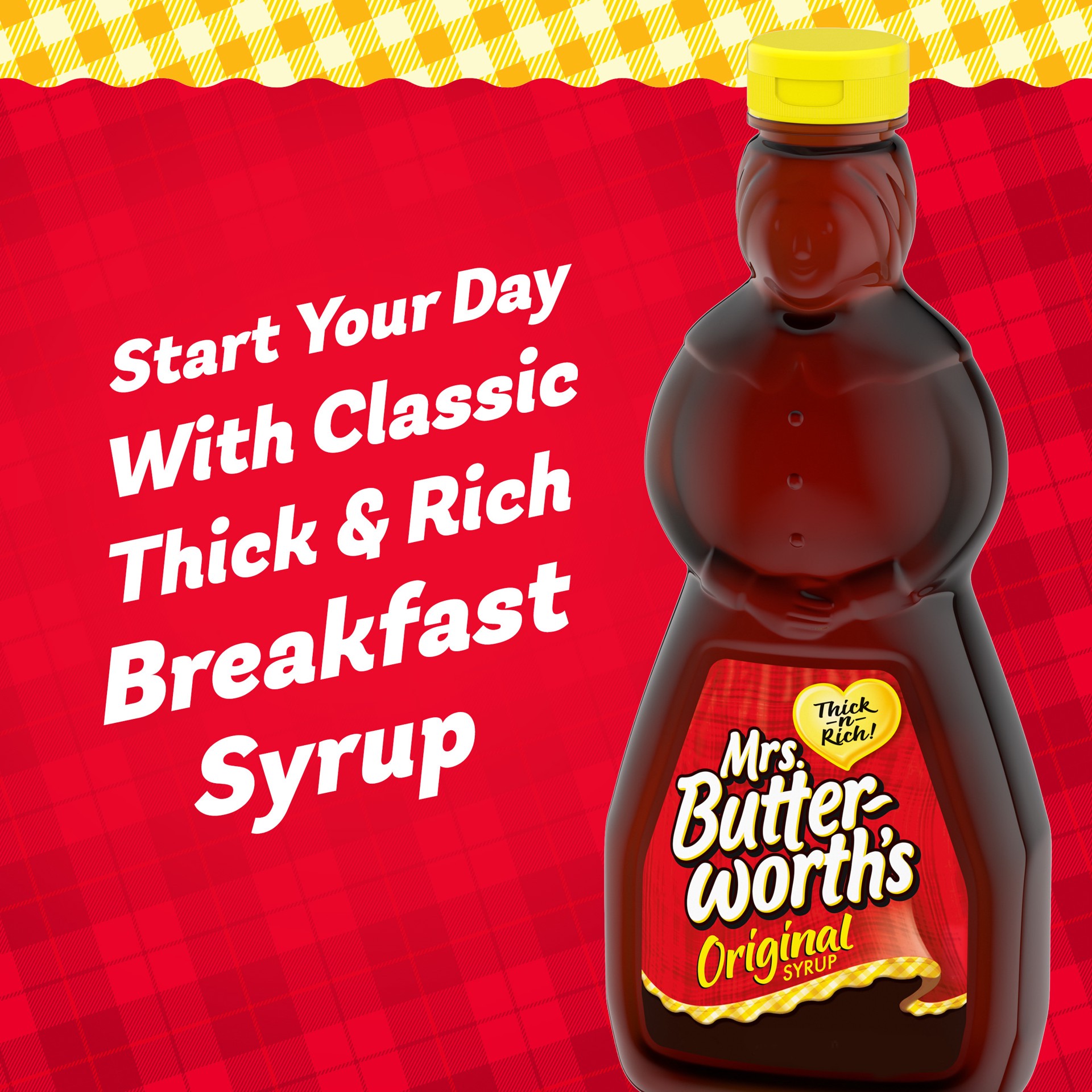 slide 4 of 5, Mrs. Butterworth's Original Thick and Rich Pancake Syrup, 24 Fl Oz Bottle, 24 fl oz