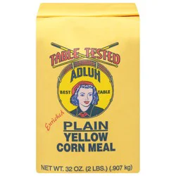 Adluh Enriched Plain Yellow Corn Meal 32 oz