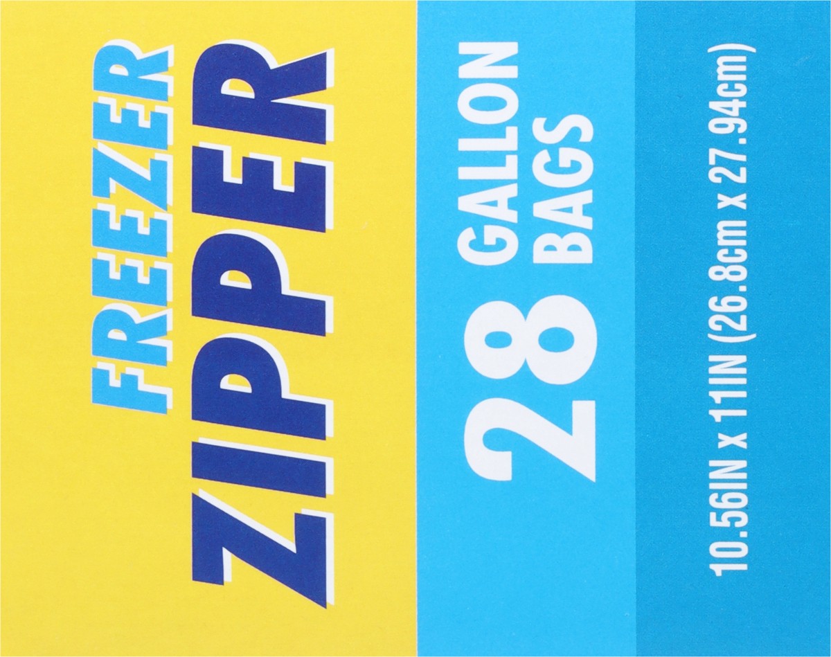 slide 8 of 9, Rouses Markets Gallon Slider Freezer Bags 28 ea, 28 ct