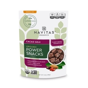 slide 1 of 1, Navitas Organics Power Snacks Cocao Goji, 3.5oz, 3.5 oz