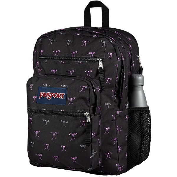 slide 5 of 8, Jansport Big Student Backpack With 15"" Laptop Pocket, 55% Recycled, Bad Bows, 1 ct