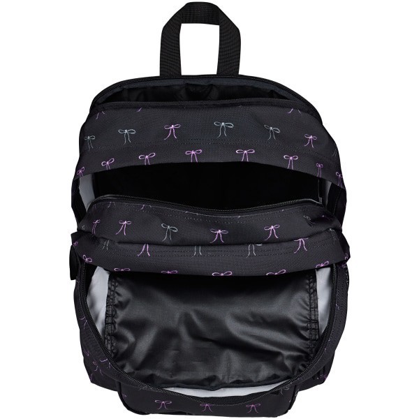 slide 8 of 8, Jansport Big Student Backpack With 15"" Laptop Pocket, 55% Recycled, Bad Bows, 1 ct