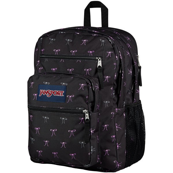 slide 7 of 8, Jansport Big Student Backpack With 15"" Laptop Pocket, 55% Recycled, Bad Bows, 1 ct