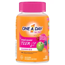 One A Day For Her Vitacraves Teen Multivitamin Gummies