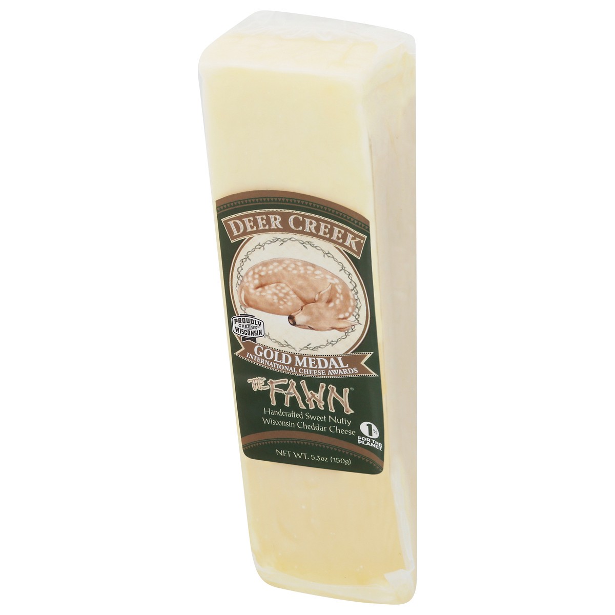 slide 3 of 9, Deer Creek The Fawn Wisconsin Cheddar Cheese 5.3 oz, 5.3 oz