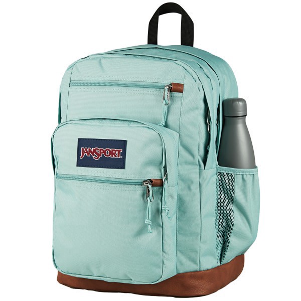slide 4 of 8, Jansport Cool Student Backpack With 15"" Laptop Pocket, 55% Recycled, Faded Sage, 1 ct