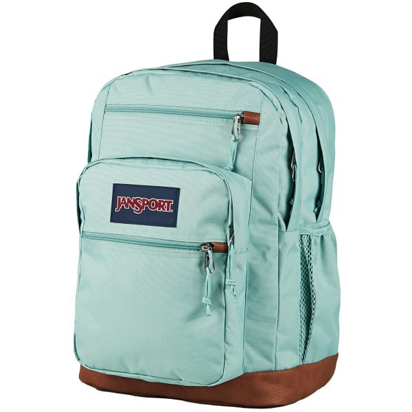 slide 3 of 8, Jansport Cool Student Backpack With 15"" Laptop Pocket, 55% Recycled, Faded Sage, 1 ct