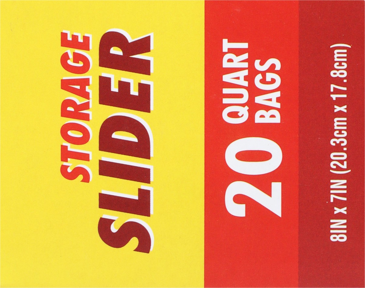 slide 2 of 9, Rouses Markets Storage Slider Quart Bags 20 ea, 20 ct