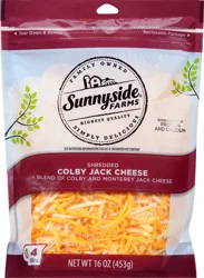 Sunnyside Farms Colby Jack Shredded Cheese - 16 oz