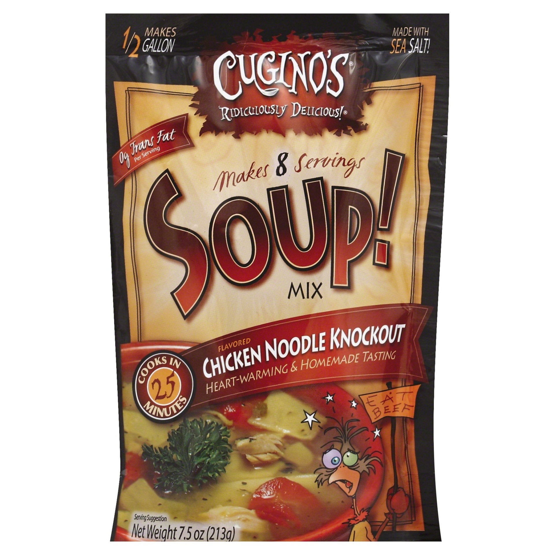 slide 1 of 1, Cugino's Chicken Noodle Soup Mix, 7.5 oz