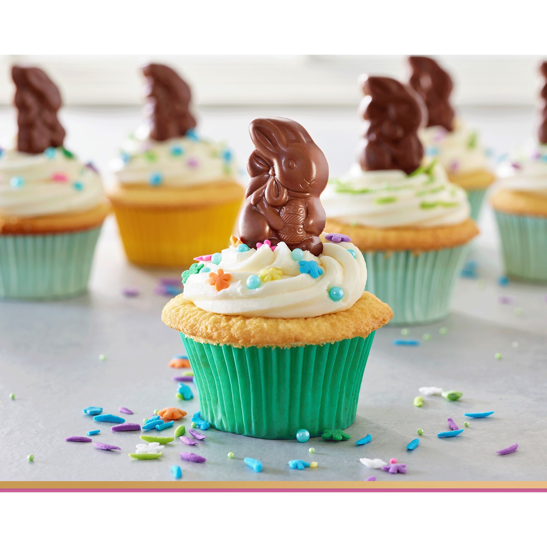 slide 2 of 3, Ghirardelli Ea Ghir Caramel Brownie Bunnies - 4.1 oz, 4.1 oz