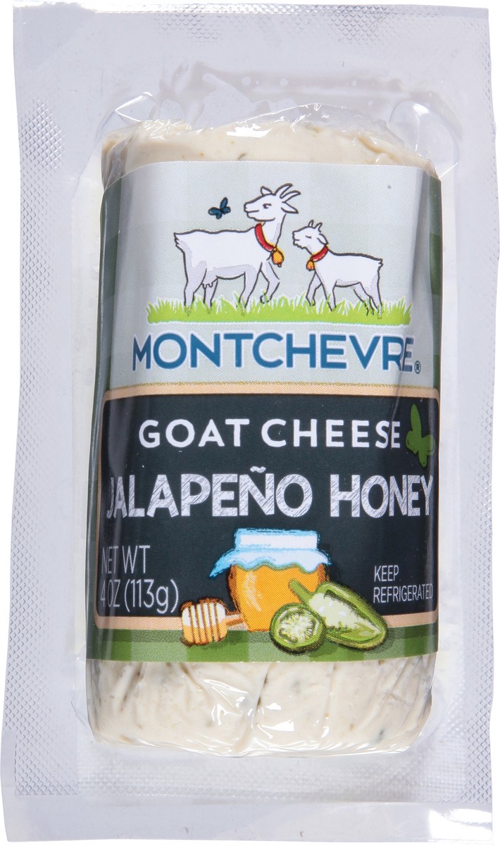 slide 8 of 10, Montchevre Jalapeno Honey Goat Cheese Log - 4oz, 4 oz