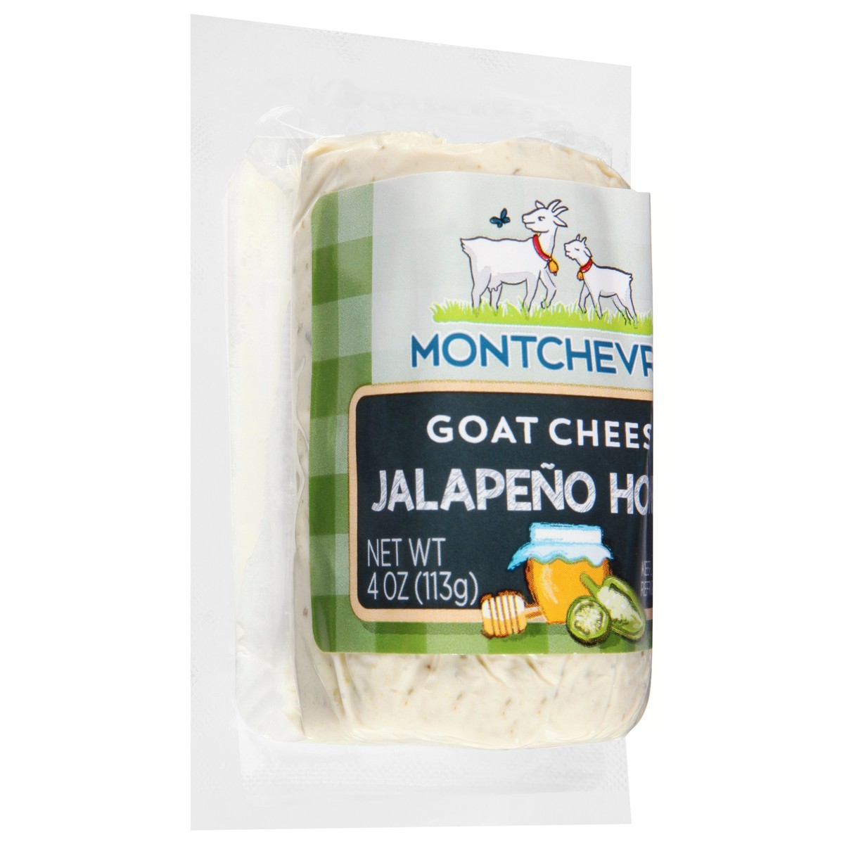 slide 10 of 10, Montchevre Jalapeno Honey Goat Cheese Log - 4oz, 4 oz