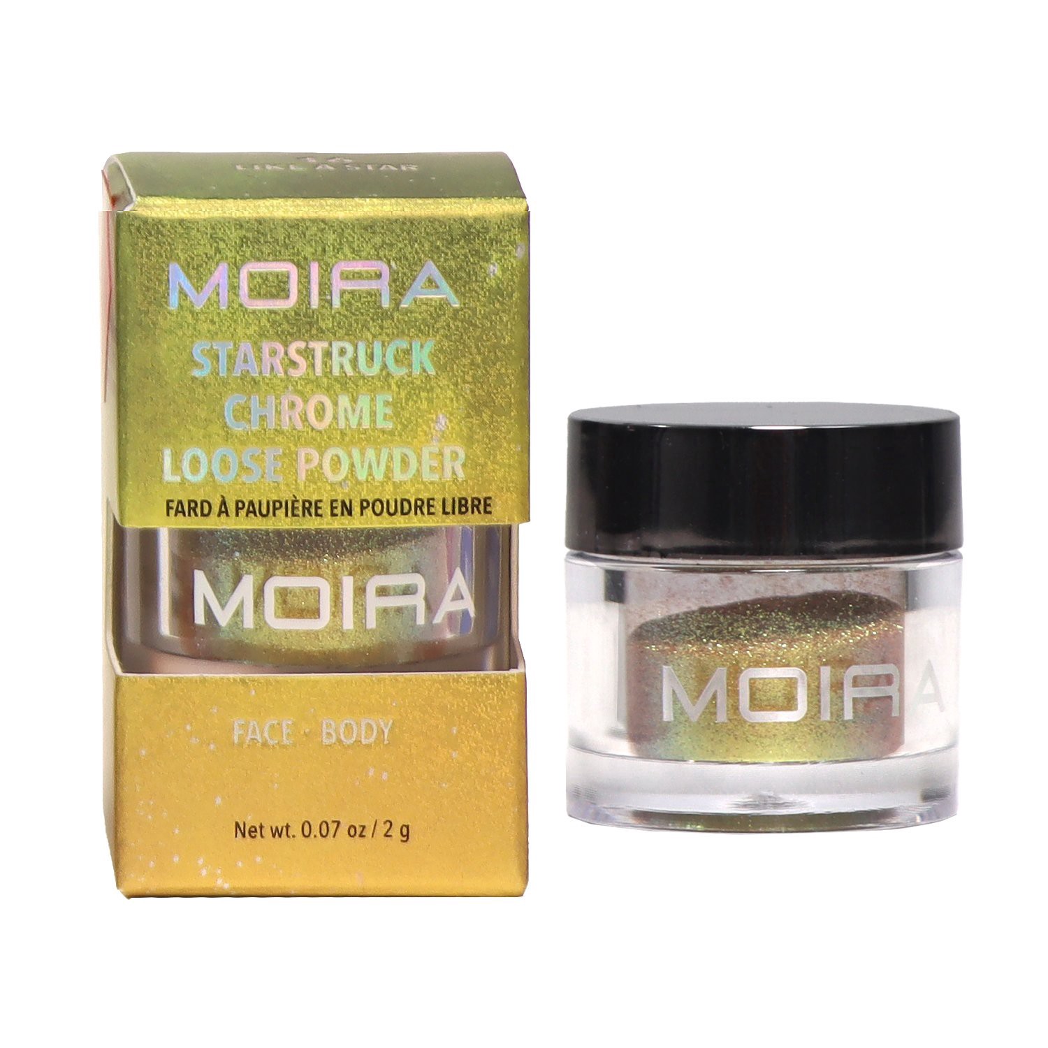 slide 1 of 1, Moira Starstruck Chrome Loose Powder - Like A Star, 1 ct