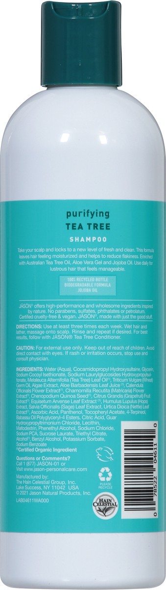 slide 5 of 9, Jason Purifying Tea Tree Shampoo 12 fl oz, 12 fl oz